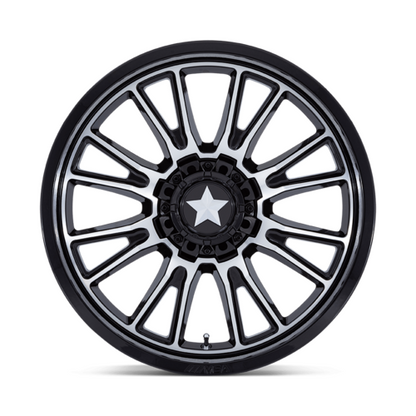 THUNDERLIPS UTV 24X7 5X4.5 +0 G-BLK MCH