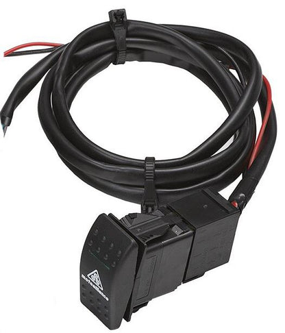 DENALI UTV Hydroturn Dash Switch with Bullet and Spade Connectors