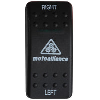 DENALI UTV Hydroturn Dash Switch with Bullet and Spade Connectors