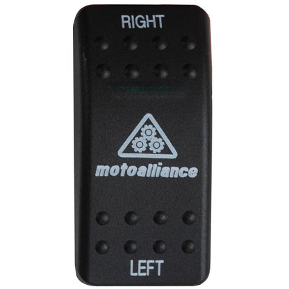DENALI UTV Hydroturn Dash Switch with Bullet and Spade Connectors
