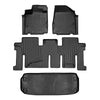 SMARTLINER Custom Fit Floor Liners For 2013-2020 Nissan Pathfinder / 2013 Infiniti JX35