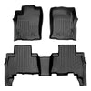 SMARTLINER Custom Fit Floor Liners For 2010-2012 Toyota 4Runner (5 Passenger without Sliding Rear Tray)