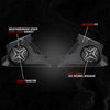 2024-2025 Can-Am® Maverick R Front-Dash 6.5" Speaker-Panels