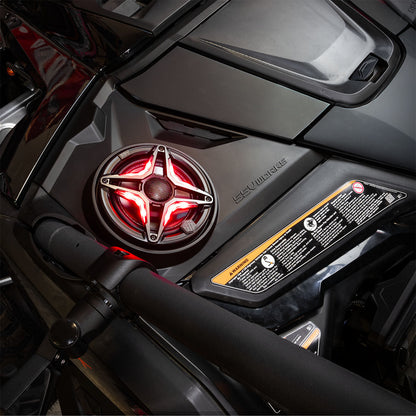 2024-2025 Can-Am® Maverick R, Phase-3 V-Spec 1650watt 3-Speaker System