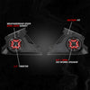 2024-2025 Can-Am® Maverick R Front-Dash 6.5" Speaker-Panels