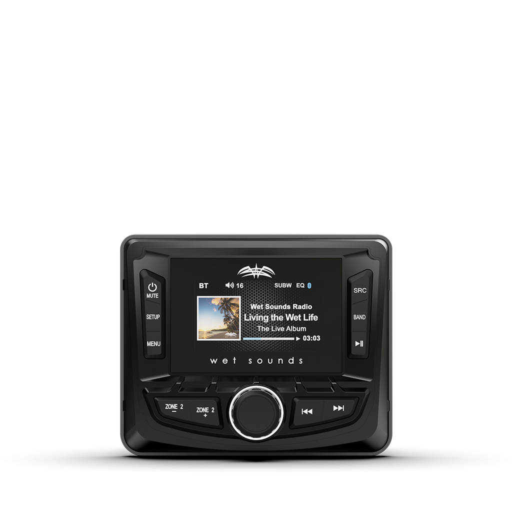 WS-MC-2 | Wet Sounds™ SiriusXM-Ready® AM/FM/Weather Band Media Center