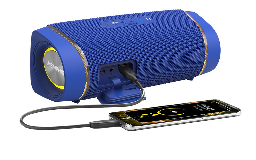 Memphis Audio | Memphis Flow True Wireless Personal Bluetooth Device - Blue