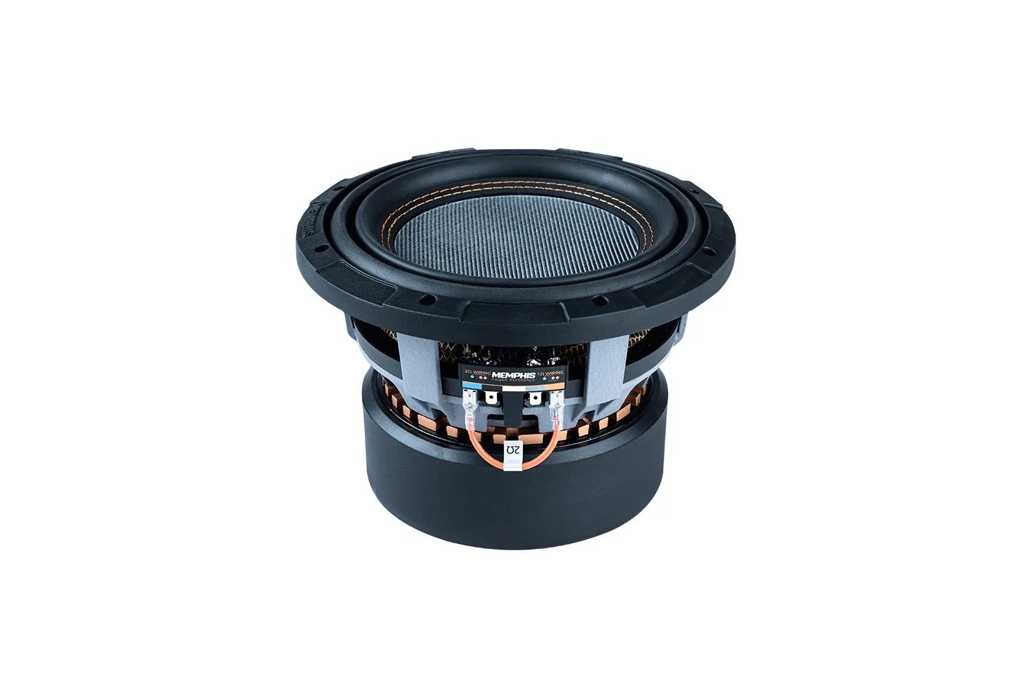 Memphis Audio | 8" MOJO Mini Sub Selectable Impedance 1 or 2