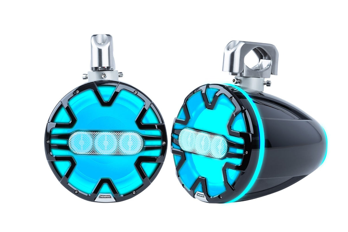 Memphis Audio | 8" Line Array Tower Speaker (Pair) Black