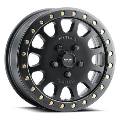Method 401 Matte Black Beadlocks on Maxxis Carnivore Tires – 5/4.5 UTV Wheel & Tire Kit