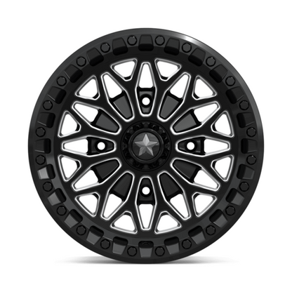 BOLO UTV BL 15X7 4X137 96 +10 G-BLK-MILL