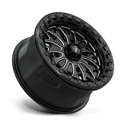 BOLO UTV BL 15X7 4X137 96 +38 G-BLK-MILL