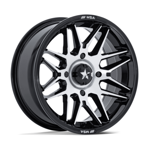 RADAR UTV 15X7 5X4.5 72 +10 G-BLK-MCH