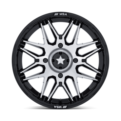 RADAR UTV 15X7 4X137 96 +10 G-BLK-MCH