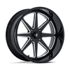 SPARK UTV 24X10 5X4.5 72 -25 G-BLK-MILL