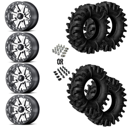 MSA Lok 14" Wheels 29.5" Terminator Tires 