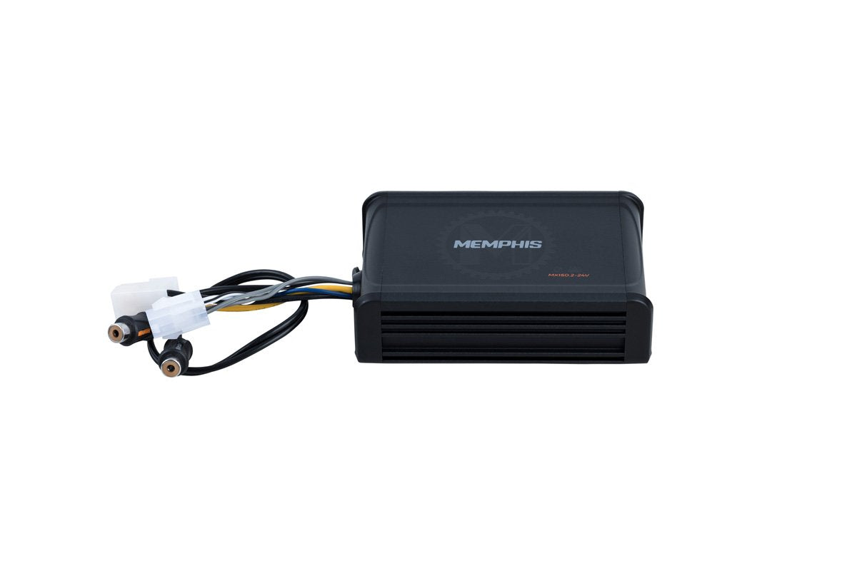 Memphis Audio | 2-CH 2 x 75(w) @ 2 @24V DC for 8V-24V Systems