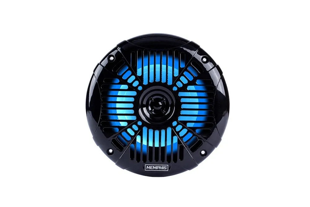 MXA OEM Fit 6.5" Speaker - Black w/ Blue LED