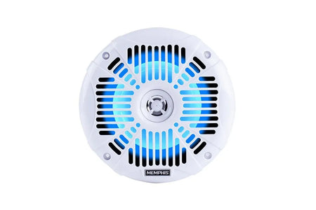MXA OEM Fit 6.5" Speaker White w/Blue LED