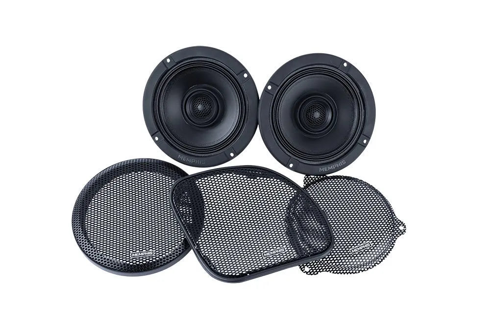 Harley Davidson Direct Fit OEM Speakers w/ Grills