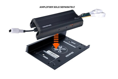 Memphis Audio | Harley Davidson Direct Fit OEM Amplifier Bracket &amp; Wire Harness