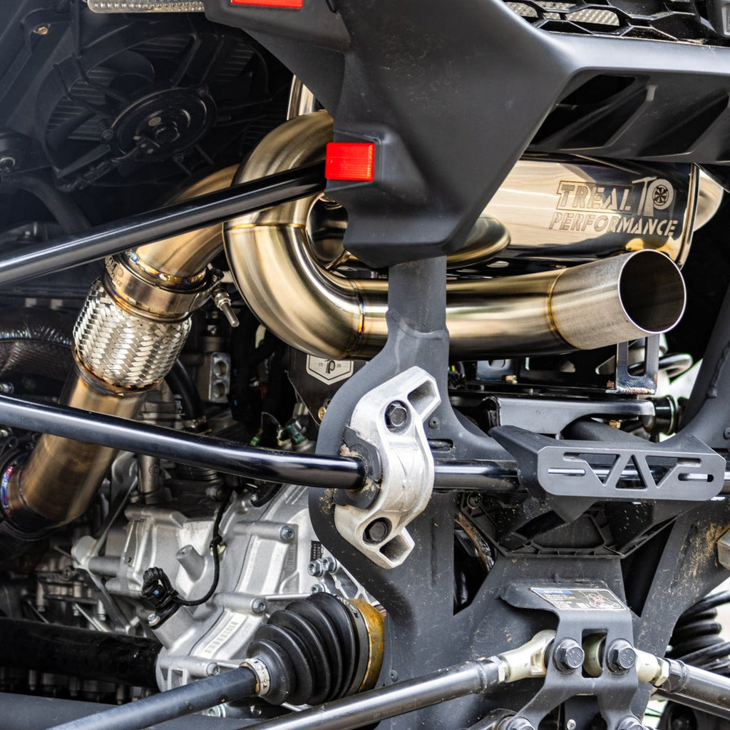 Treal Performance | 2024-2026 Can-Am Maverick R "The Patriot" Exhaust System