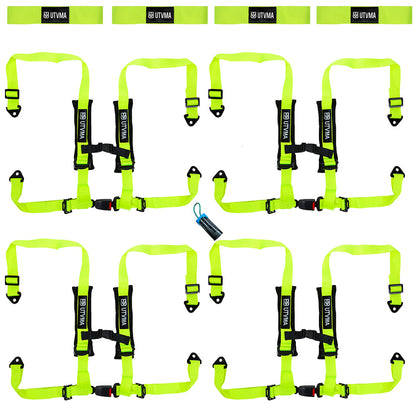 Four Harness Pack Auto Buckle with Harness Collars