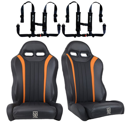"Weekender" Series Pair of Front Suspension Bucket Seats Commander MAX (2021-2025)