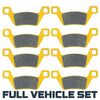 Kymco MXU 450i/550i/700i 2012-2021 Ceramic Brake Pad Set