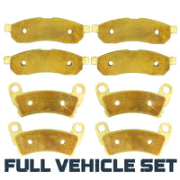 Polaris Ranger XD 1500/Crew XD 1500 2024-2026 Brass Brake Pad Set
