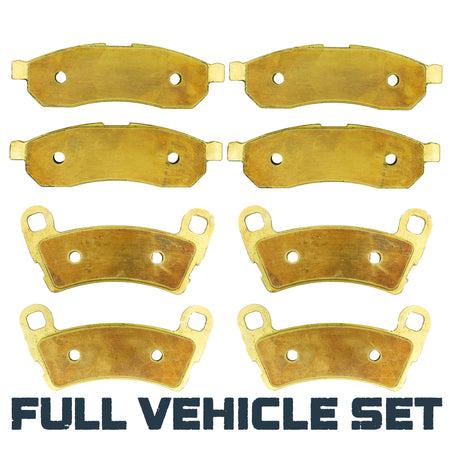 Polaris Ranger XD 1500/Crew XD 1500 2024-2026 Brass Brake Pad Set