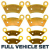 Polaris Sportsman ACE 500/570 2017-2019 Brass Brake Pad Set