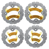 Polaris RZR XP TURBO/XP 4 TURBO/PRO XP/PRO XP 4/Turbo S 2016-2026 Ridge Rider Rotor and Pad Kit