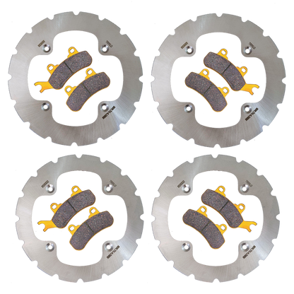 Can-Am Defender MAX 6-Seater/PRO/6x6 HD10/HD9/HD8/HD7 2016-2026 Ridge Rider Rotor and Pad Kit