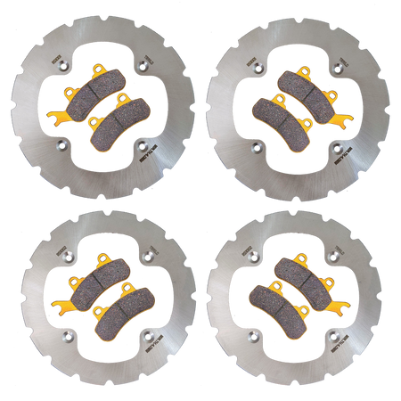 Can-Am Commander/Commander MAX 1000R/700 2021-2026 Ridge Rider Rotor and Pad Kit