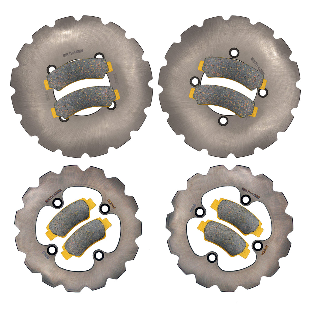 CFMoto UForce 1000 XL/800 XL (6-Seater) 2022-2026 Ridge Rider Rotor and Pad Kit