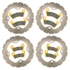 Polaris RZR XP/XP4/XP S 1000 2024-2026 Ridge Rider Rotor and Brake Pad Kit
