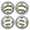 Polaris RZR XP TURBO/XP 4 TURBO/PRO XP/PRO XP 4/Turbo S 2016-2026 Ridge Rider Rotor and Pad Kit