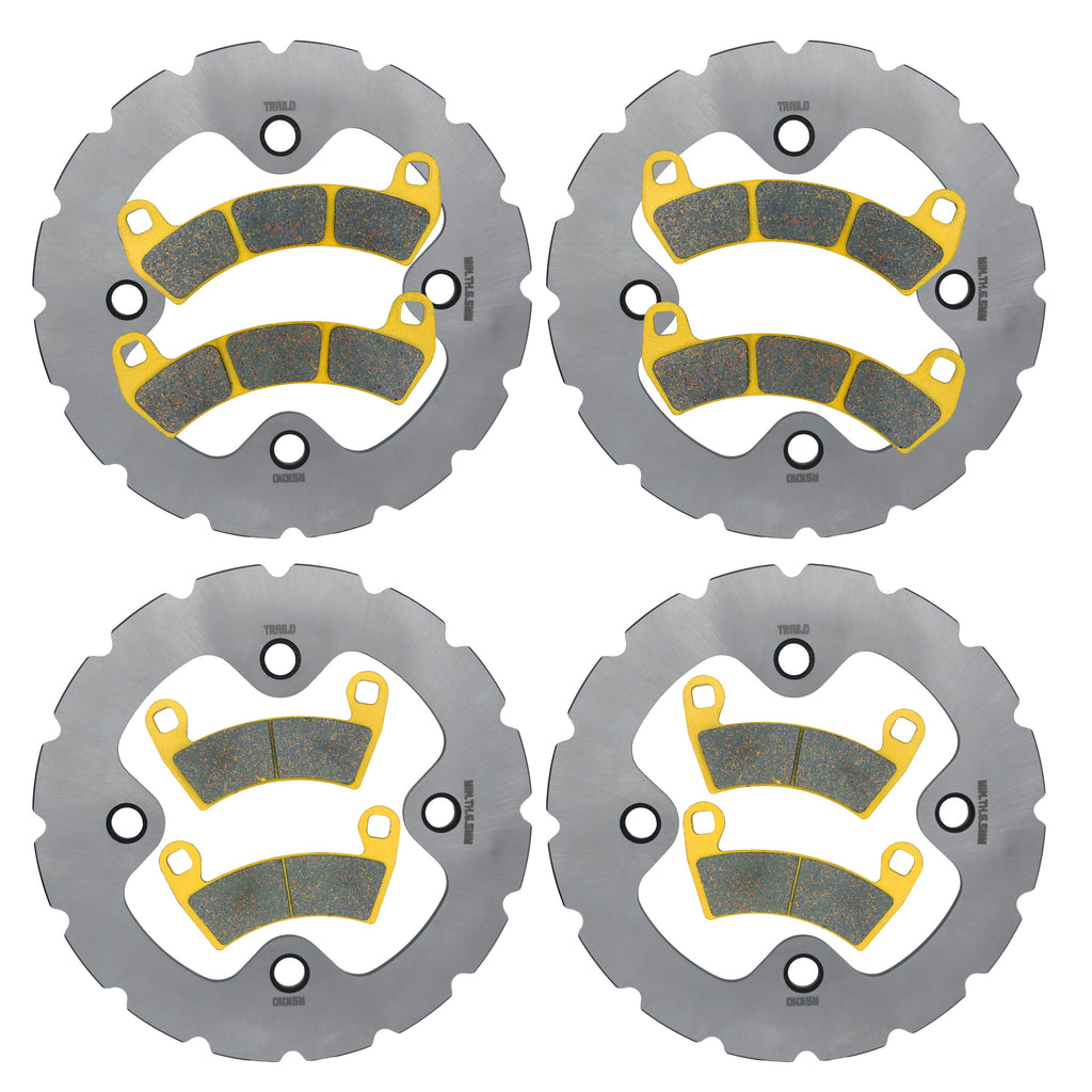 Polaris RZR XP TURBO/XP 4 TURBO/PRO XP/PRO XP 4/Turbo S 2016-2026 Ridge Rider Rotor and Pad Kit