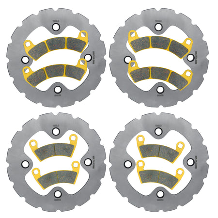 Polaris RZR XP TURBO/XP 4 TURBO/PRO XP/PRO XP 4/Turbo S 2016-2026 Ridge Rider Rotor and Pad Kit