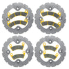 Polaris RZR XP TURBO/XP 4 TURBO/PRO XP/PRO XP 4/Turbo S 2016-2026 Ridge Rider Rotor and Pad Kit