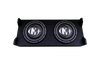 Dual 12" Loaded PR Shallow Enclosure