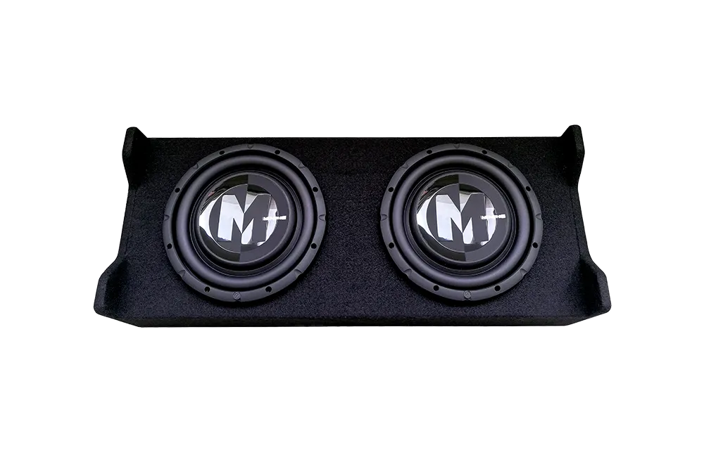 Dual 12" Loaded PR Shallow Enclosure