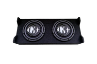 Dual 12" Loaded PR Shallow Enclosure