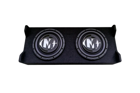 Dual 12" Loaded PR Shallow Enclosure
