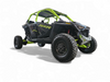 2022-2025 Polaris RZR Pro R, Pro S, Turbo R Machined Billet Front Winch Bumper (Clear Anodize)