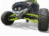 2022-2025 Polaris RZR Pro R, Pro S, Turbo R Machined Billet Front Winch Bumper (Clear Anodize)