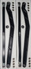 2022 to Current Polaris RZR Pro R, Pro S, Turbo R High Clearance Radius Rods in Black Finish