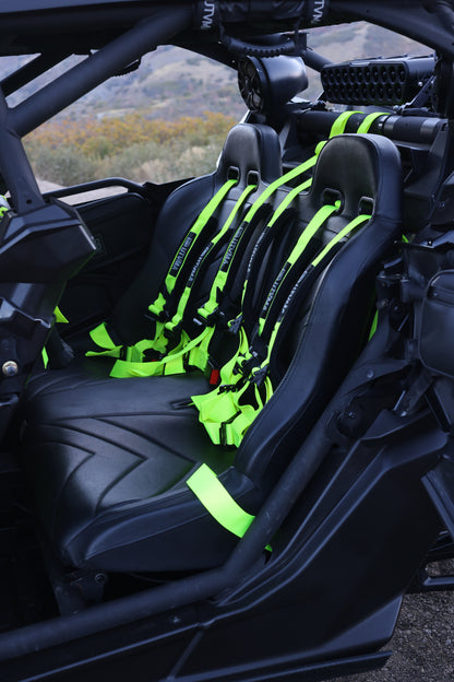 Maverick X3 Rear Bench Seat W Harnesses (2017-2026)