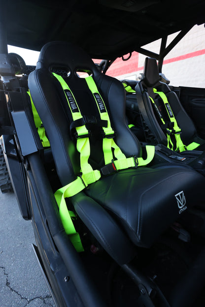"REBEL" Series Pair of Front Suspension Bucket Seats Maverick R 2 or 4 Seater (2024-2025)